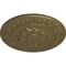 Ekena Millwork Sydney Ceiling Medallion (Fits Canopies up to 5 3/4"), Hand-Painted Mississippi Mud, 27 3/4"OD x 2"P CM27SYMMF - alternate 4